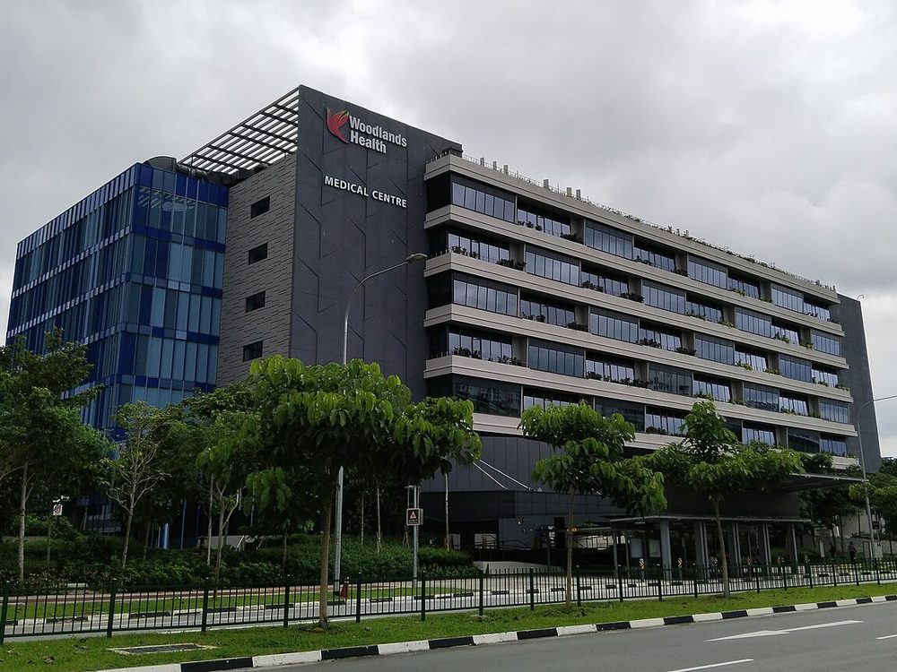 Woodlands Health medical centre building on Woodlands Drive 17
